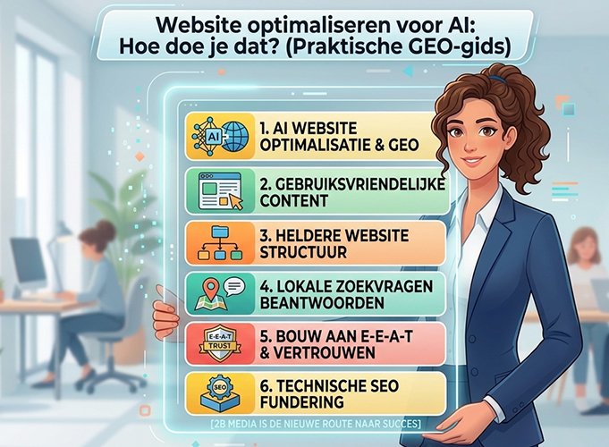 Praktische GEO-gids - Website optimaliseren voor AI: Hoe doe je dat?